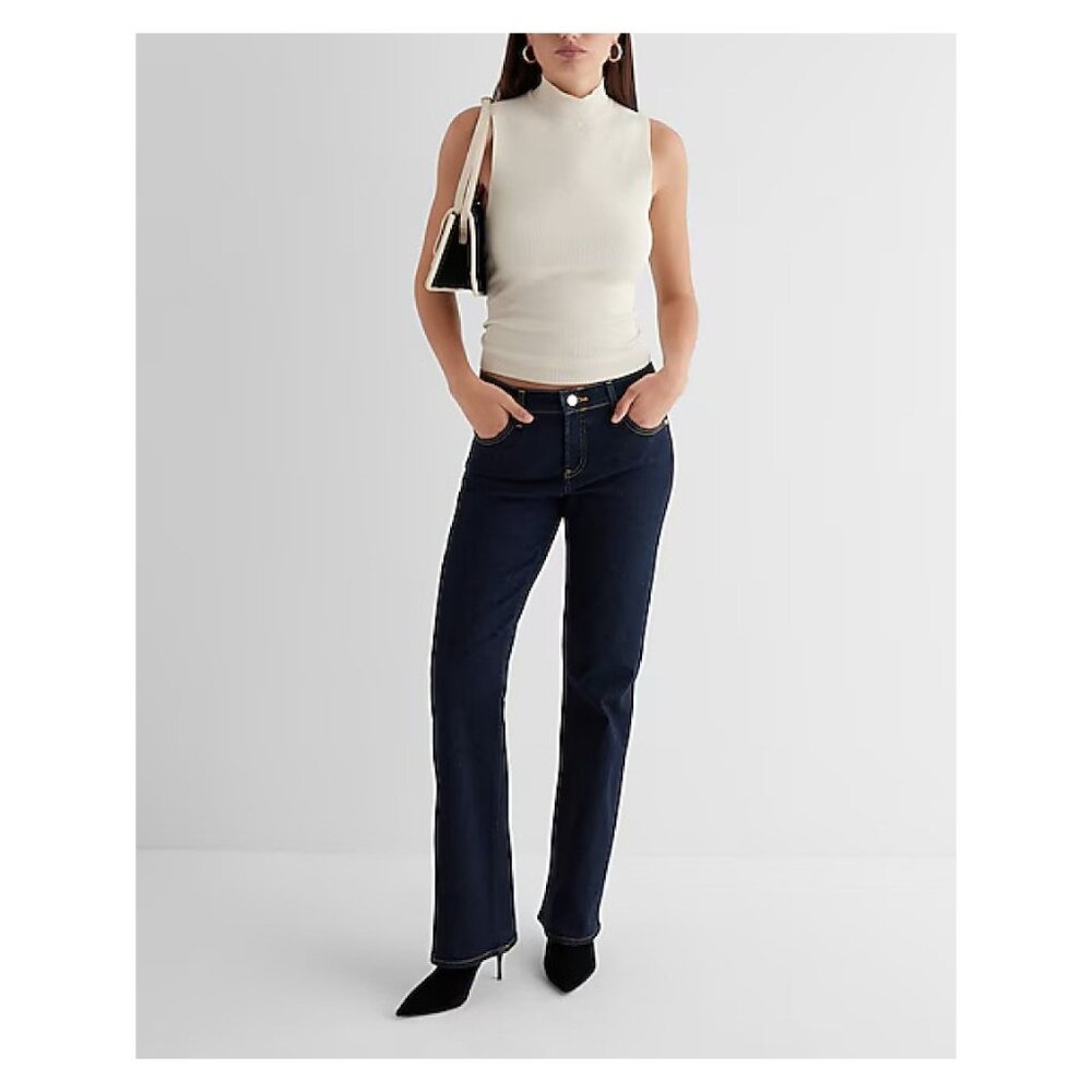 Express Women's Bootcut Jeans Medium Wash Denim 4 NWT